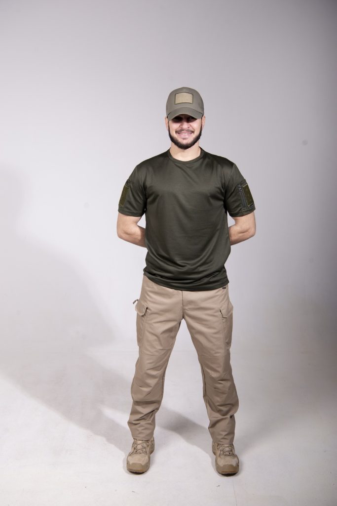 M-TS 006 Xaki - Taktikal T-shirt - Black Rams Tactical